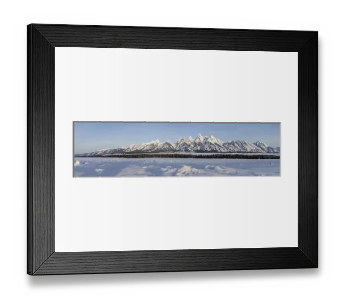 Framed Print : Panorama at sunrise. Grand Teton National Park, Wyoming, US Framed Print : Panorama at sunrise. Grand Teton National Park, Wyoming, US