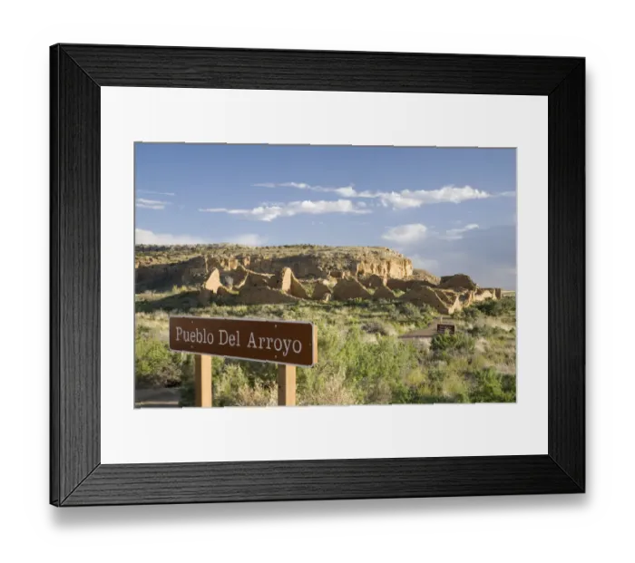 Framed Print : NM, New Mexico, Chaco Culture National Historic Park, Chaco Canyon, home of Ancestral Framed Print : NM, New Mexico, Chaco Culture National Historic Park, Chaco Canyon, home of Ancestral