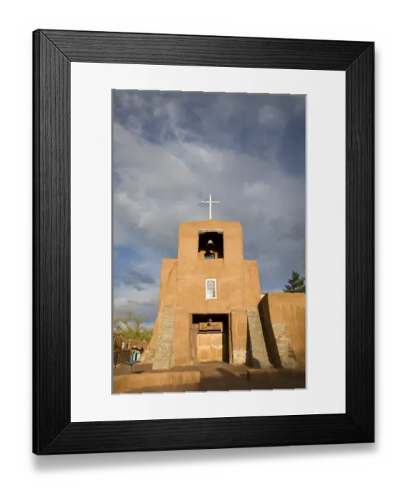 Framed Print : NM, New Mexico, Santa Fe, San Miguel Mission Framed Print : NM, New Mexico, Santa Fe, San Miguel Mission
