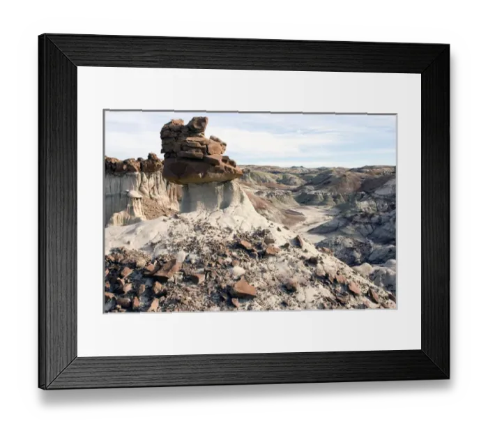 Framed Print : USA, New Mexico, Bisti Badlands. Bisti Wilderness Area, known as the Bisti Badlands Framed Print : USA, New Mexico, Bisti Badlands. Bisti Wilderness Area, known as the Bisti Badlands