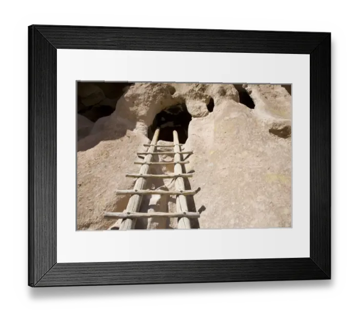 Framed Print : NM, New Mexico, Baldelier National Monument, in Frijoles Canyon, home of Ancestral Pueblo people Framed Print : NM, New Mexico, Baldelier National Monument, in Frijoles Canyon, home of Ancestral Pueblo people