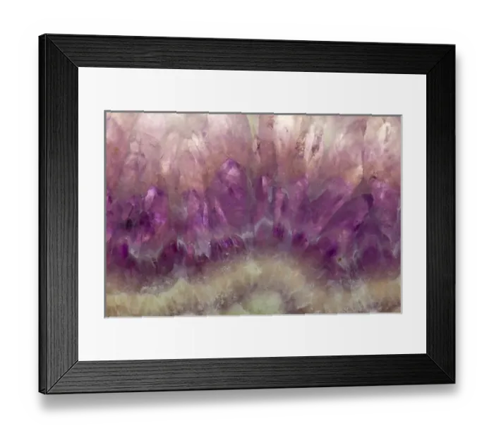 Framed Print : Amethyst Framed Print : Amethyst