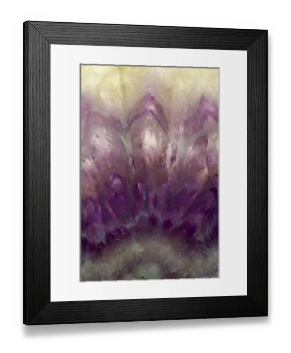Framed Print : Amethyst Framed Print : Amethyst