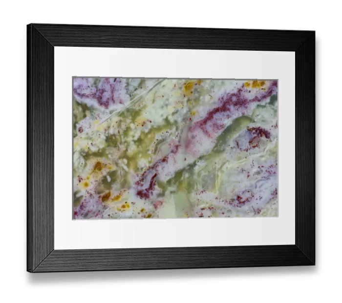 Framed Print : Australian Green Opalite Framed Print : Australian Green Opalite