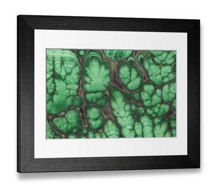 Framed Print : Malachite Framed Print : Malachite