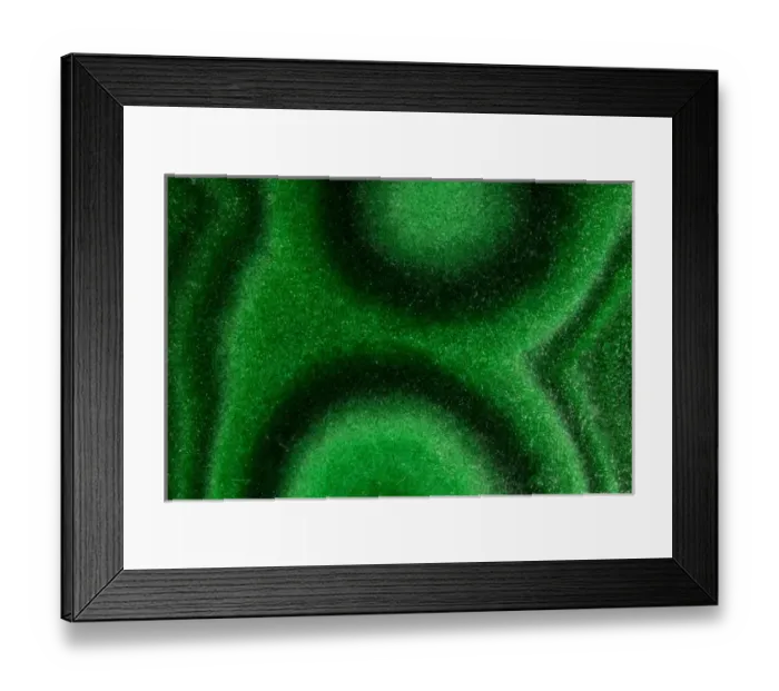 Framed Print : Malachite