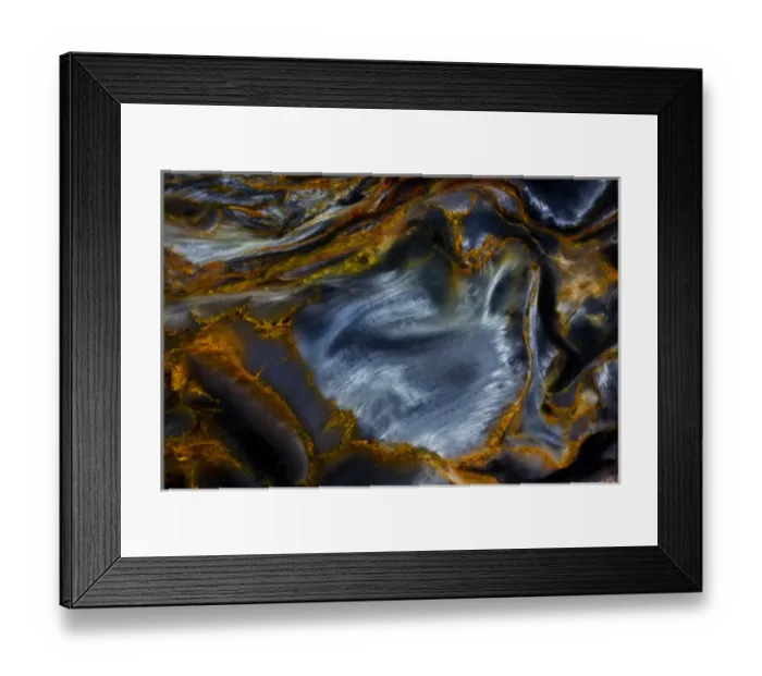 Framed Print : Pietersite from Namibia Framed Print : Pietersite from Namibia