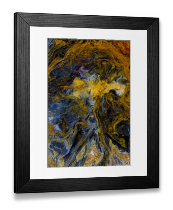 Framed Print : Pietersite from Namibia Framed Print : Pietersite from Namibia