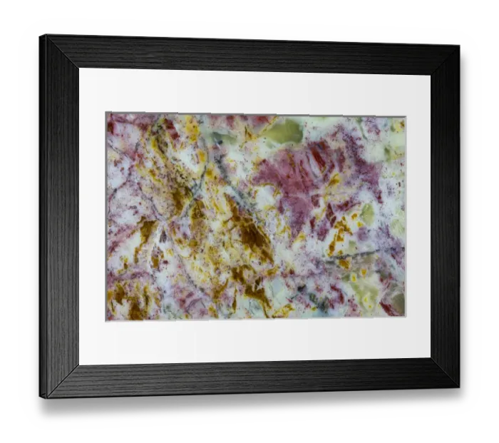 Framed Print : Australian Green Opalite Framed Print : Australian Green Opalite