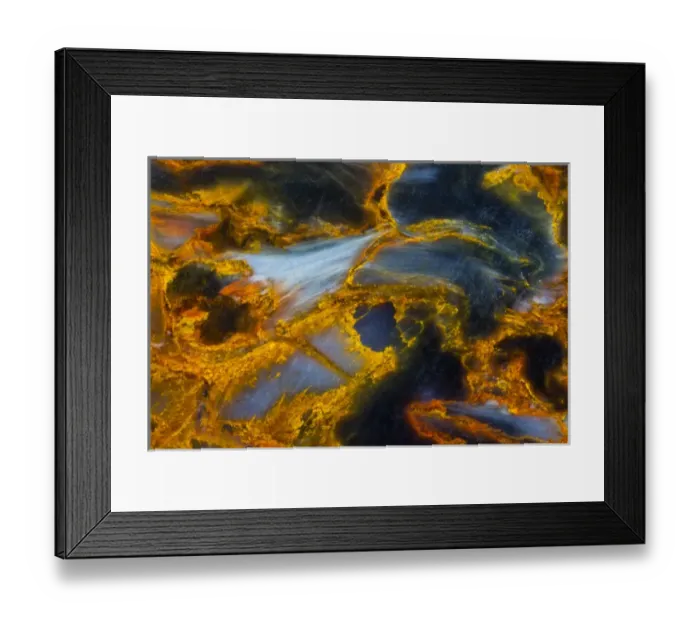 Framed Print : Pietersite from Namibia