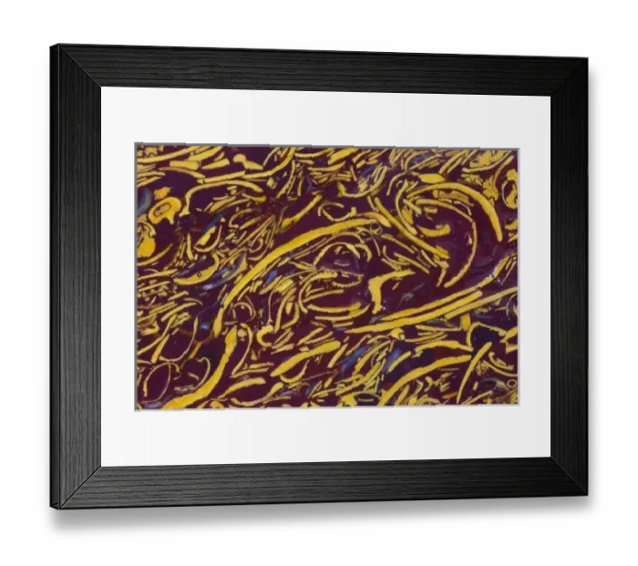 Framed Print : Script Stone Framed Print : Script Stone