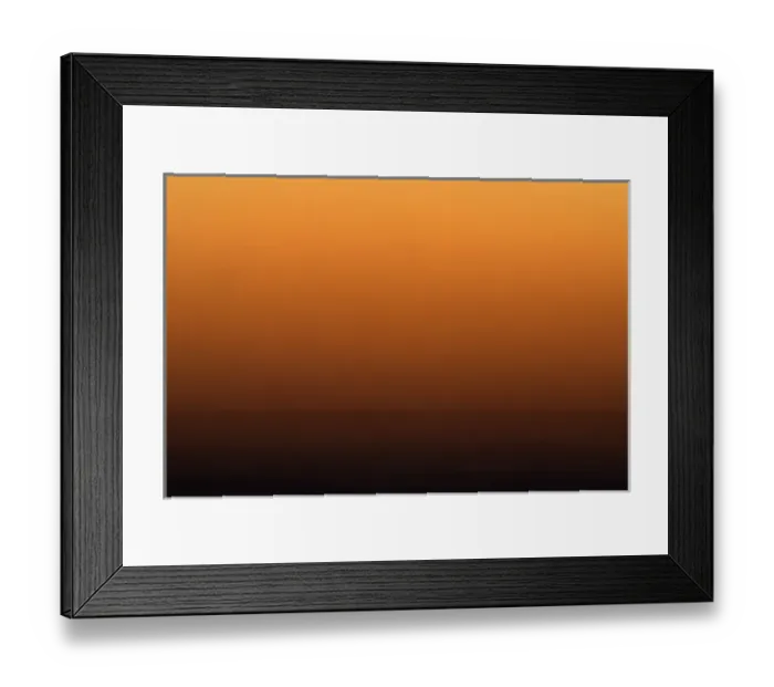 Framed Print : Mixed layers of the after sunset colors