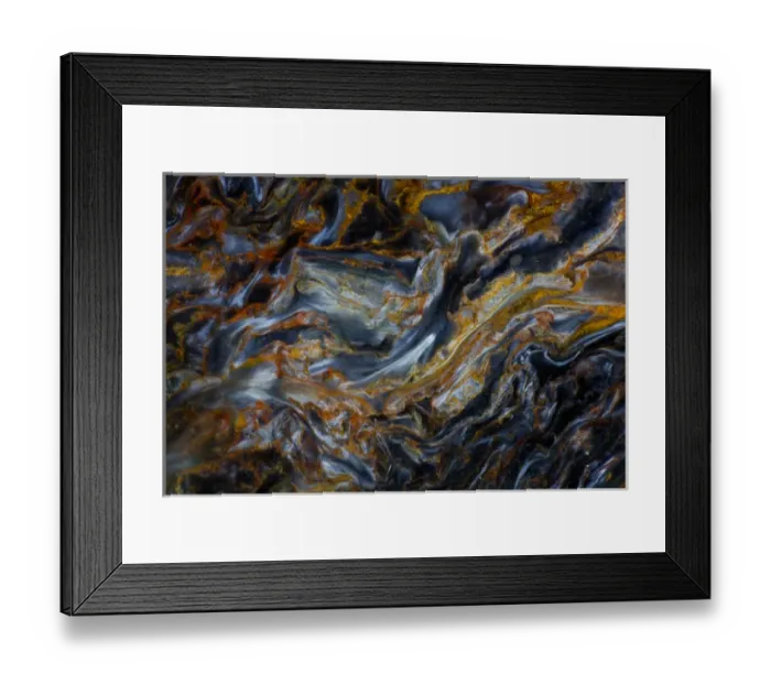 Framed Print : Pietersite from Namibia Framed Print : Pietersite from Namibia