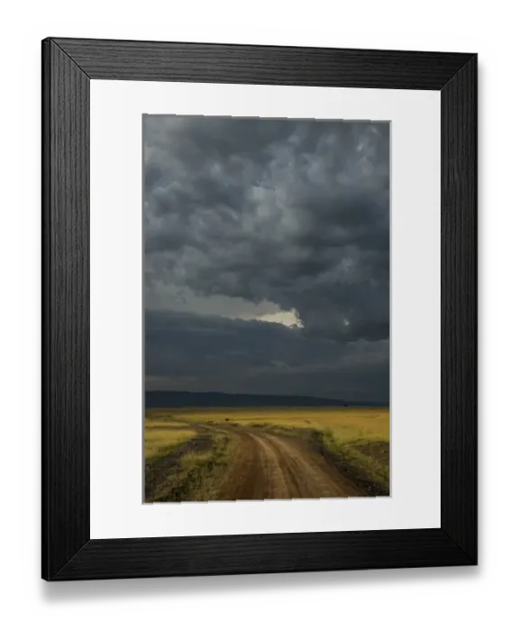 Framed Print : East Africa, Kenya, Msai Mara National Reserve, Mara Conservancy, Mara Triangle