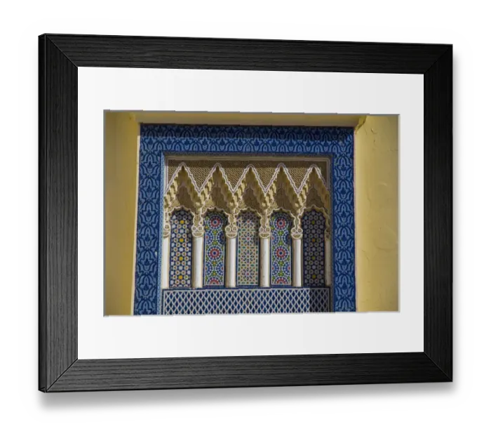 Framed Print : Africa, North Africa, Morocco, Fes, Fes medina. Tiles in Morocco are also named Zellige Framed Print : Africa, North Africa, Morocco, Fes, Fes medina. Tiles in Morocco are also named Zellige