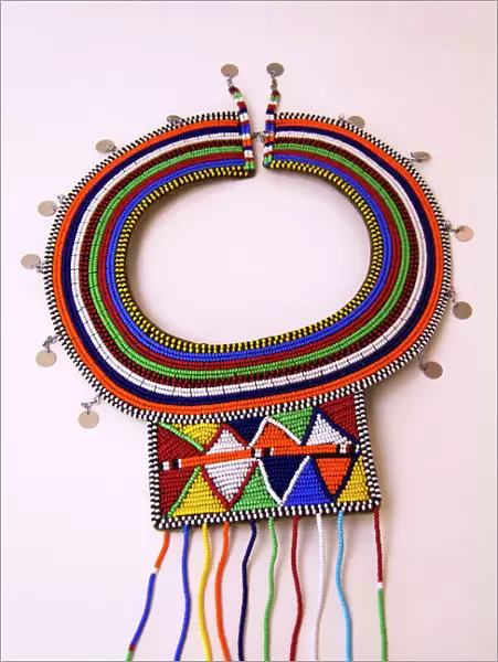 Africa, Kenya. Msai Tribal Beads