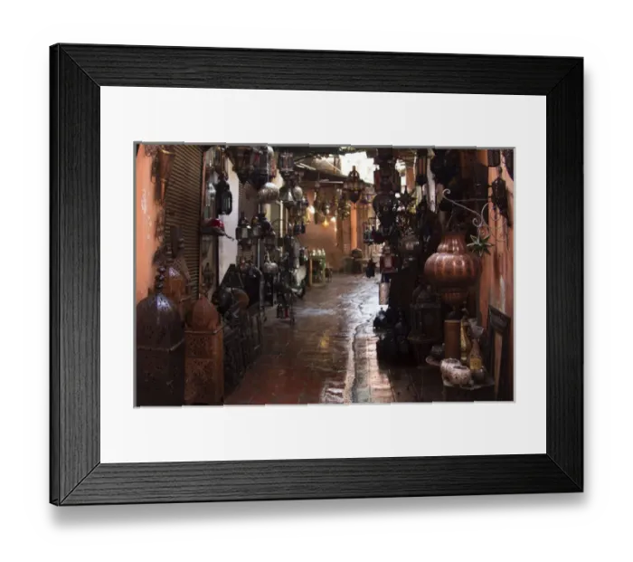 Framed Print : Africa, Morocco, Marrakech. Moroccan Lamps in Souks of Marrakech Framed Print : Africa, Morocco, Marrakech. Moroccan Lamps in Souks of Marrakech