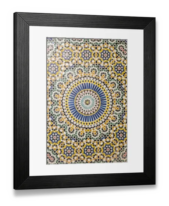 Framed Print : Africa, North Africa, Morocco, Agdz, the Kasbah of Telouet, an enormous fortress belonging