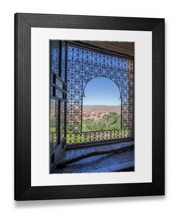 Framed Print : Morocco, Agdz, the Kasbah of Telouet, an enormous fortress belonging to the T hami Framed Print : Morocco, Agdz, the Kasbah of Telouet, an enormous fortress belonging to the T hami