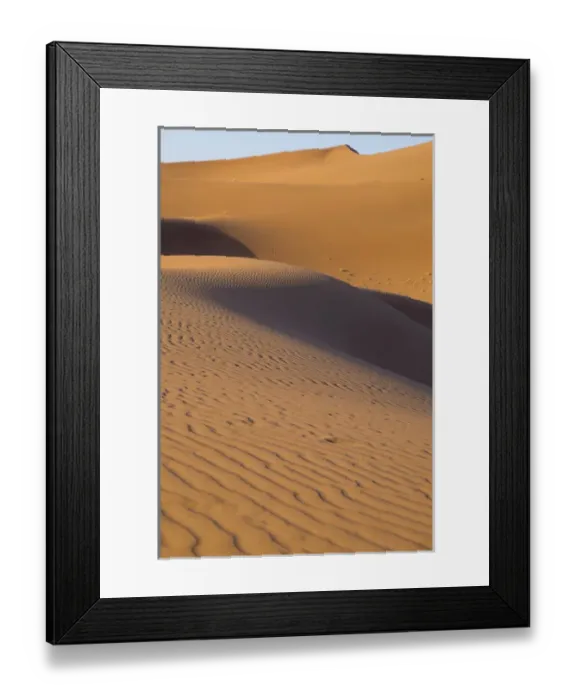 Framed Print : Morocco, Erg Chegaga (or Chigaga) is a Saharan sand dune (approximately 40 km to 15 km wide) Framed Print : Morocco, Erg Chegaga (or Chigaga) is a Saharan sand dune (approximately 40 km to 15 km wide)