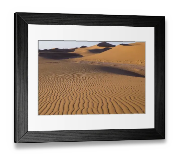 Framed Print : Morocco, Erg Chegaga (or Chigaga) is a Saharan sand dune (approximately 40 km to 15 km wide) Framed Print : Morocco, Erg Chegaga (or Chigaga) is a Saharan sand dune (approximately 40 km to 15 km wide)