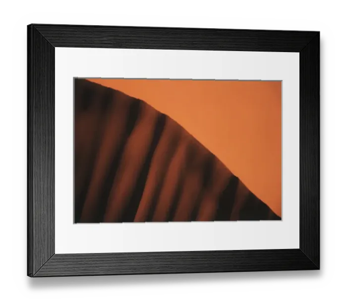 Framed Print : Namibia, Naukluft National Park, Sand Dunes at desert