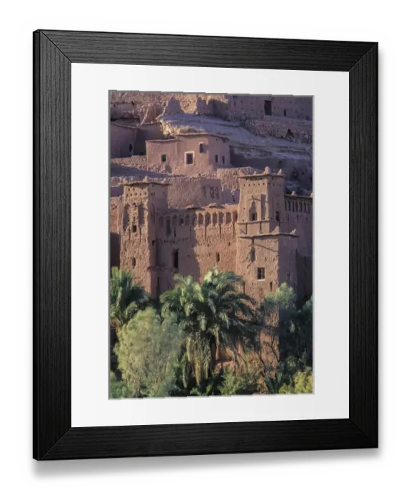 Framed Print : Africa, Morocco, Ait Benhaddou Ksour (fortified village) of Ait Benhaddou with traditional pise Framed Print : Africa, Morocco, Ait Benhaddou Ksour (fortified village) of Ait Benhaddou with traditional pise