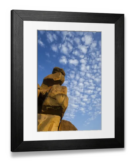 Framed Print : Rock formations, Private game ranch, Great Karoo, SOUTH AFRICA Framed Print : Rock formations, Private game ranch, Great Karoo, SOUTH AFRICA