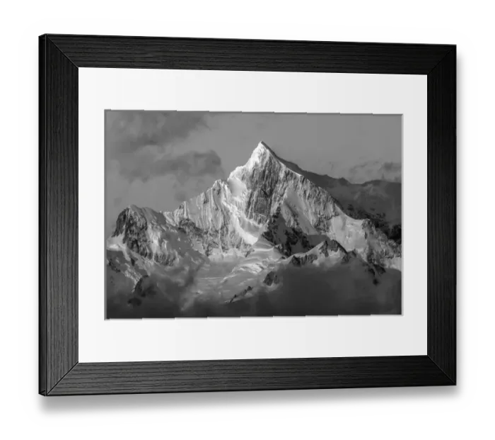 Framed Print : Antarctica, South Georgia Island. Snow-capped mountain peak at sunrise. Credit as Framed Print : Antarctica, South Georgia Island. Snow-capped mountain peak at sunrise. Credit as