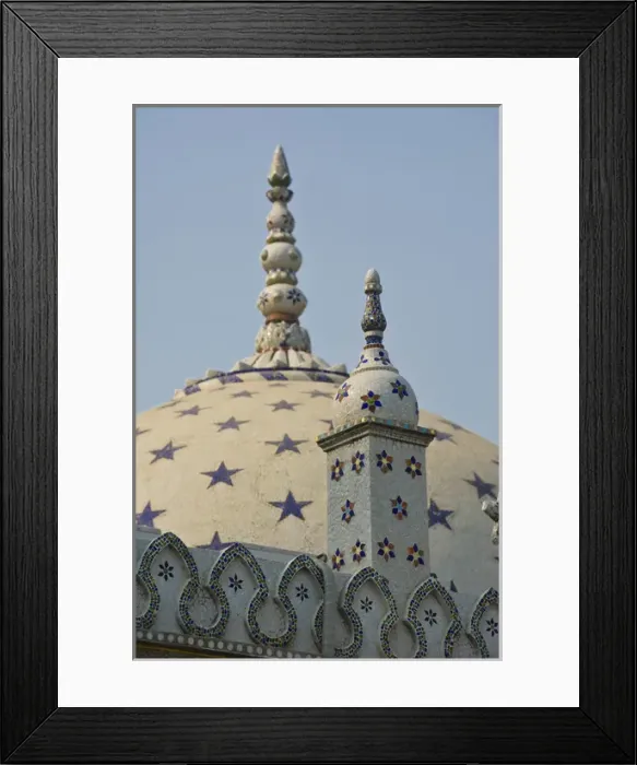 Framed Print : Sitara Mosque, Dhaka, Bangladesh, Asia