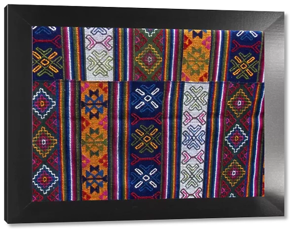 Asia, Bhutan, Bumthang. Bhutanese Textile
