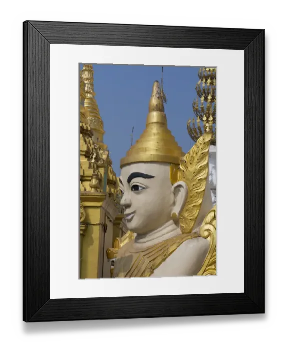 Framed Print : Myanmar (aka Burma), Yangon (aka Rangoon). Shwedagon Pagoda, the holiest Buddhist shrine in Myanmar Framed Print : Myanmar (aka Burma), Yangon (aka Rangoon). Shwedagon Pagoda, the holiest Buddhist shrine in Myanmar