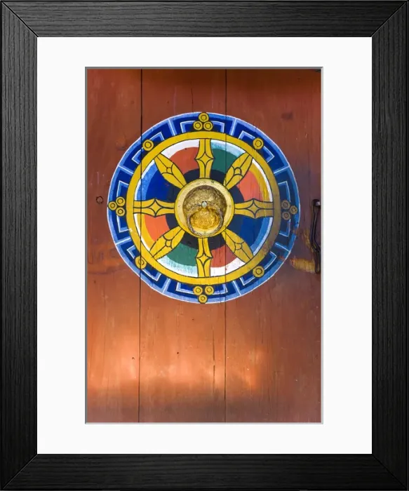 Framed Print : Chimi Lhakhang Monastery, Pana, Bhutan