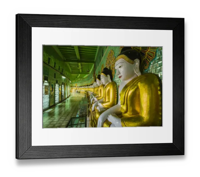 Framed Print : Myanmar. Mandalay. Sagaing Hill. U min Thounzeh (Thirty Caves) temple Framed Print : Myanmar. Mandalay. Sagaing Hill. U min Thounzeh (Thirty Caves) temple
