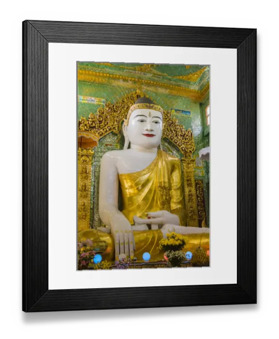 Framed Print : Myanmar. Mandalay. Sagaing Hill. Soon U Pon Nya Shin Paya Framed Print : Myanmar. Mandalay. Sagaing Hill. Soon U Pon Nya Shin Paya