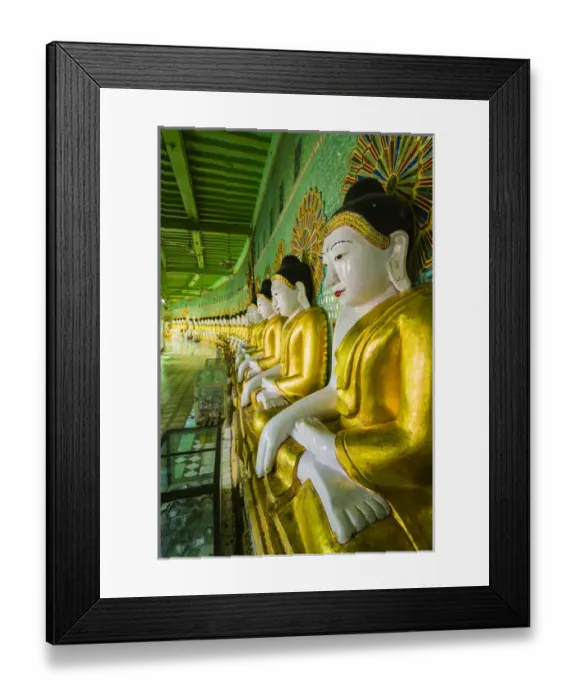 Framed Print : Myanmar. Mandalay. Sagaing Hill. U min Thounzeh (Thirty Caves) temple Framed Print : Myanmar. Mandalay. Sagaing Hill. U min Thounzeh (Thirty Caves) temple