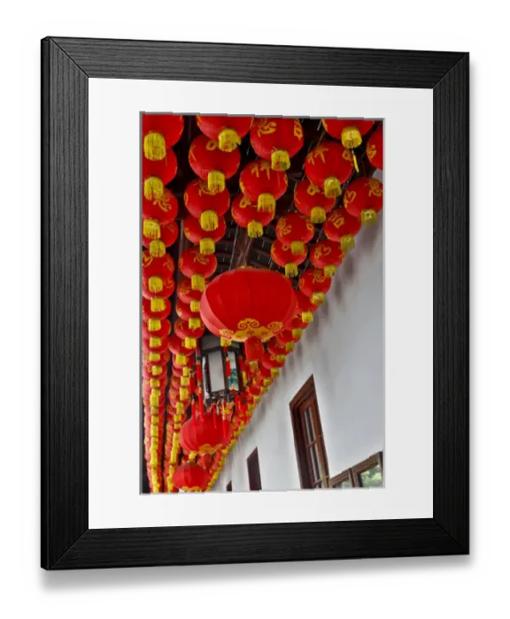 Framed Print : Chinese Lanterns in red at the Jade Buddha Temple, Shanghai, China Framed Print : Chinese Lanterns in red at the Jade Buddha Temple, Shanghai, China