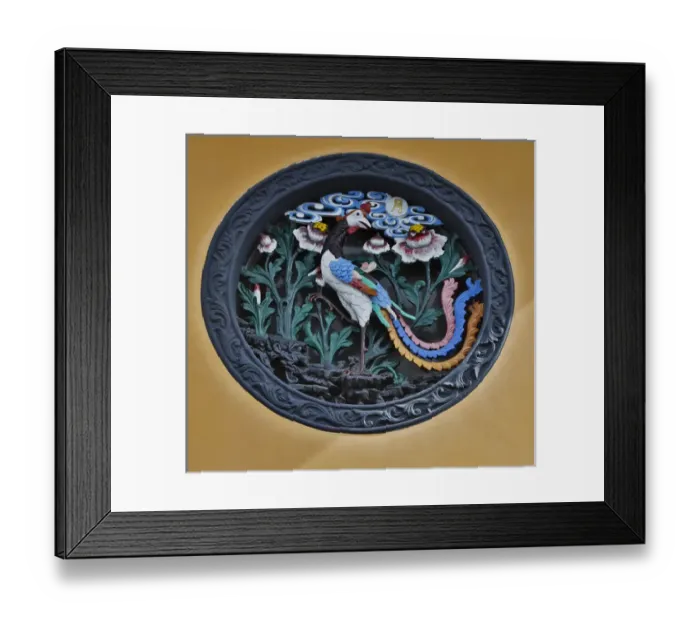 Framed Print : Cicular Wall art Jade Buddha Temple, Shanghai, China Framed Print : Cicular Wall art Jade Buddha Temple, Shanghai, China