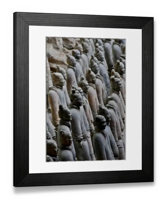 Framed Print : Terracotta soldiers UNESCO World Heritage Site Framed Print : Terracotta soldiers UNESCO World Heritage Site