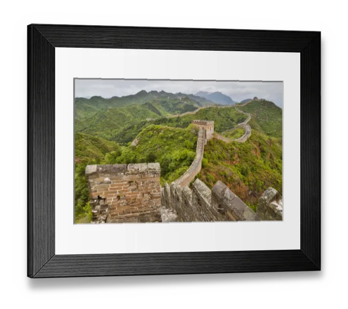 Framed Print : The Great Wall of China Jinshanling, China Framed Print : The Great Wall of China Jinshanling, China
