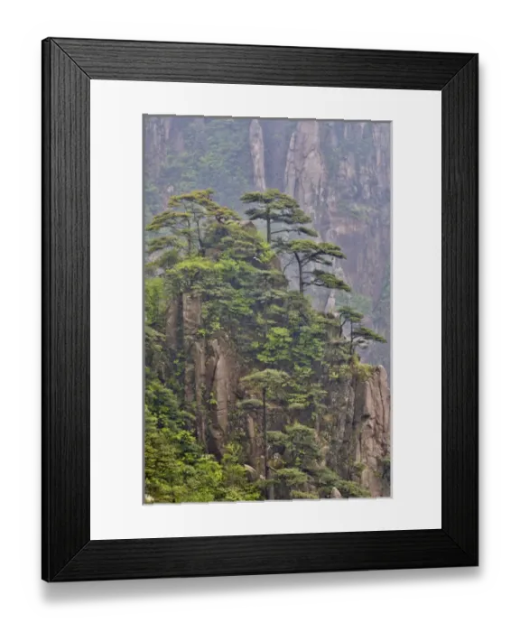 Framed Print : Yellow Mountains a UNESCO World Heritage Site Framed Print : Yellow Mountains a UNESCO World Heritage Site