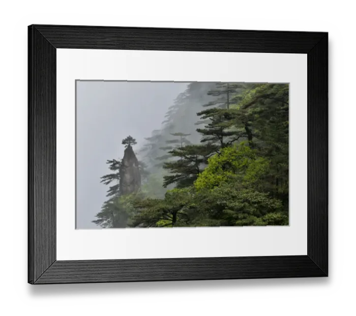 Framed Print : Yellow Mountains a UNESCO World Heritage Site Framed Print : Yellow Mountains a UNESCO World Heritage Site