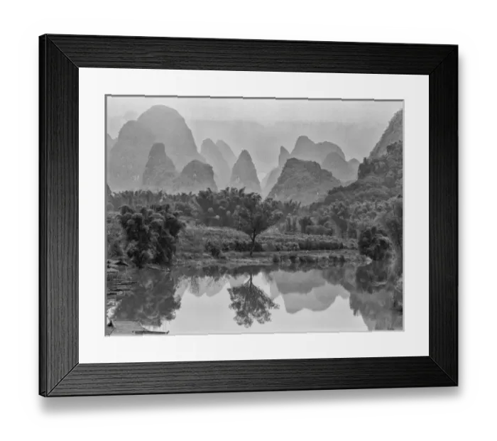 Framed Print : China Yangshoo Framed Print : China Yangshoo