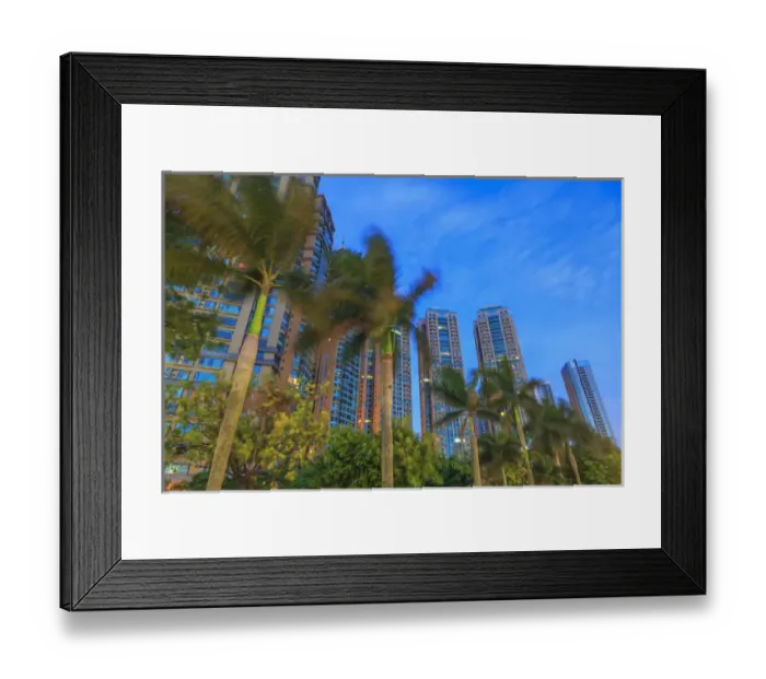 Framed Print : luxury condominiums, view along Pearl River of city skyline from Yacht Club, Guangzhou Framed Print : luxury condominiums, view along Pearl River of city skyline from Yacht Club, Guangzhou
