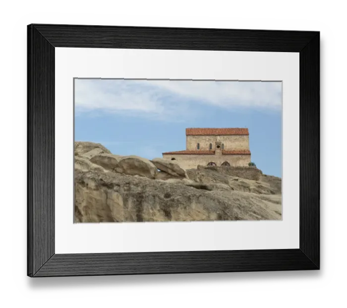 Framed Print : Georgia, Uplistsikhe. A church at the Uplistsikhe Cave Complex Framed Print : Georgia, Uplistsikhe. A church at the Uplistsikhe Cave Complex