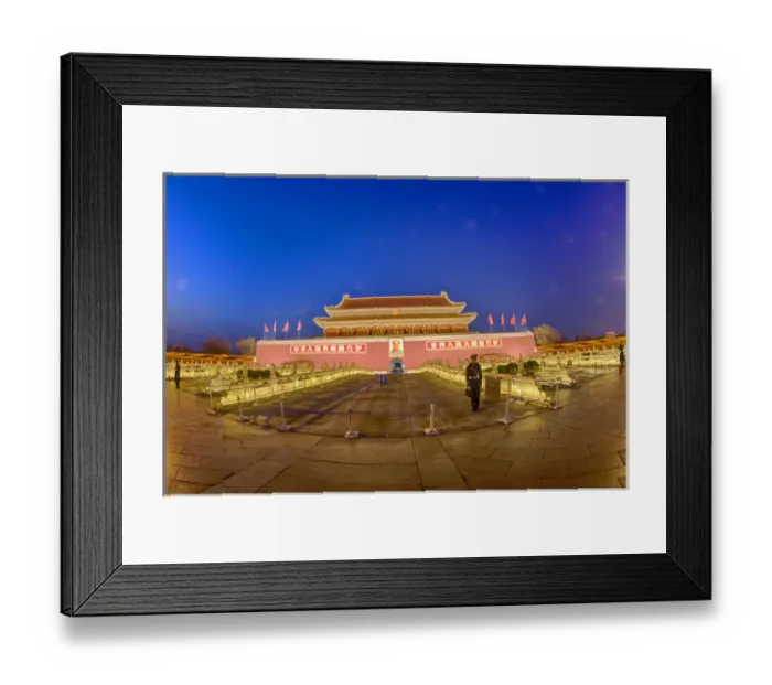 Framed Print : Asia; China; Beijing; Evenig at The Forbidden City Framed Print : Asia; China; Beijing; Evenig at The Forbidden City