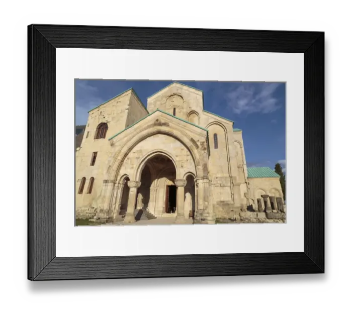 Framed Print : Georgia, Kutaisi. The entrance to Bagrati Cathedral Framed Print : Georgia, Kutaisi. The entrance to Bagrati Cathedral