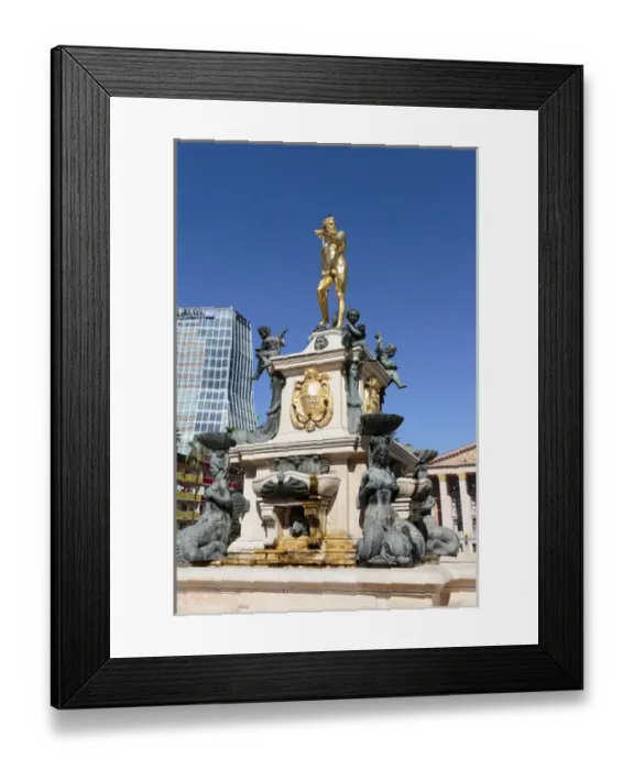 Framed Print : Georgia, Batumi. The fountain of Neptune in Batumi Framed Print : Georgia, Batumi. The fountain of Neptune in Batumi
