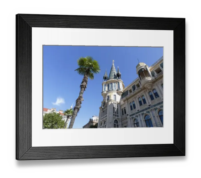 Framed Print : Georgia, Batumi. The Batumi Astronomical Clock building