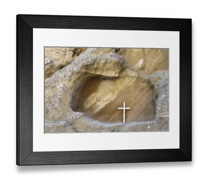 Framed Print : Georgia, Kakheti. Carved enclosures for religious worship at David Gareja Monastery Framed Print : Georgia, Kakheti. Carved enclosures for religious worship at David Gareja Monastery